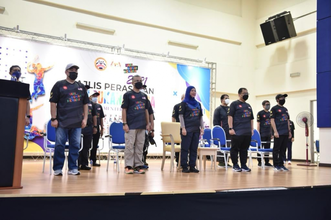 Program Sambutan Hari Sukan Negara 2021 Peringkat Kementerian Kewangan 